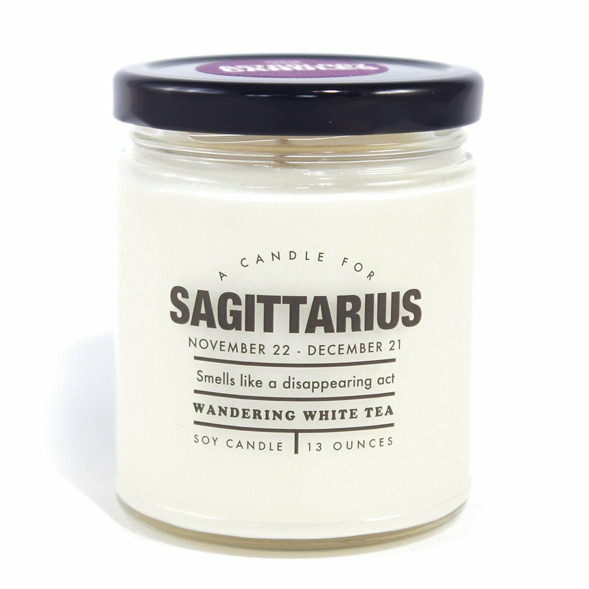 Whiskey River Zodiac Candle: Sagittarius - HER Home Design Boutique